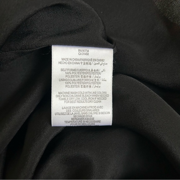 Women’s BCBGeneration Strapless Cocktail Red Black Beaded Waist Size 2 - Picture 14 of 16